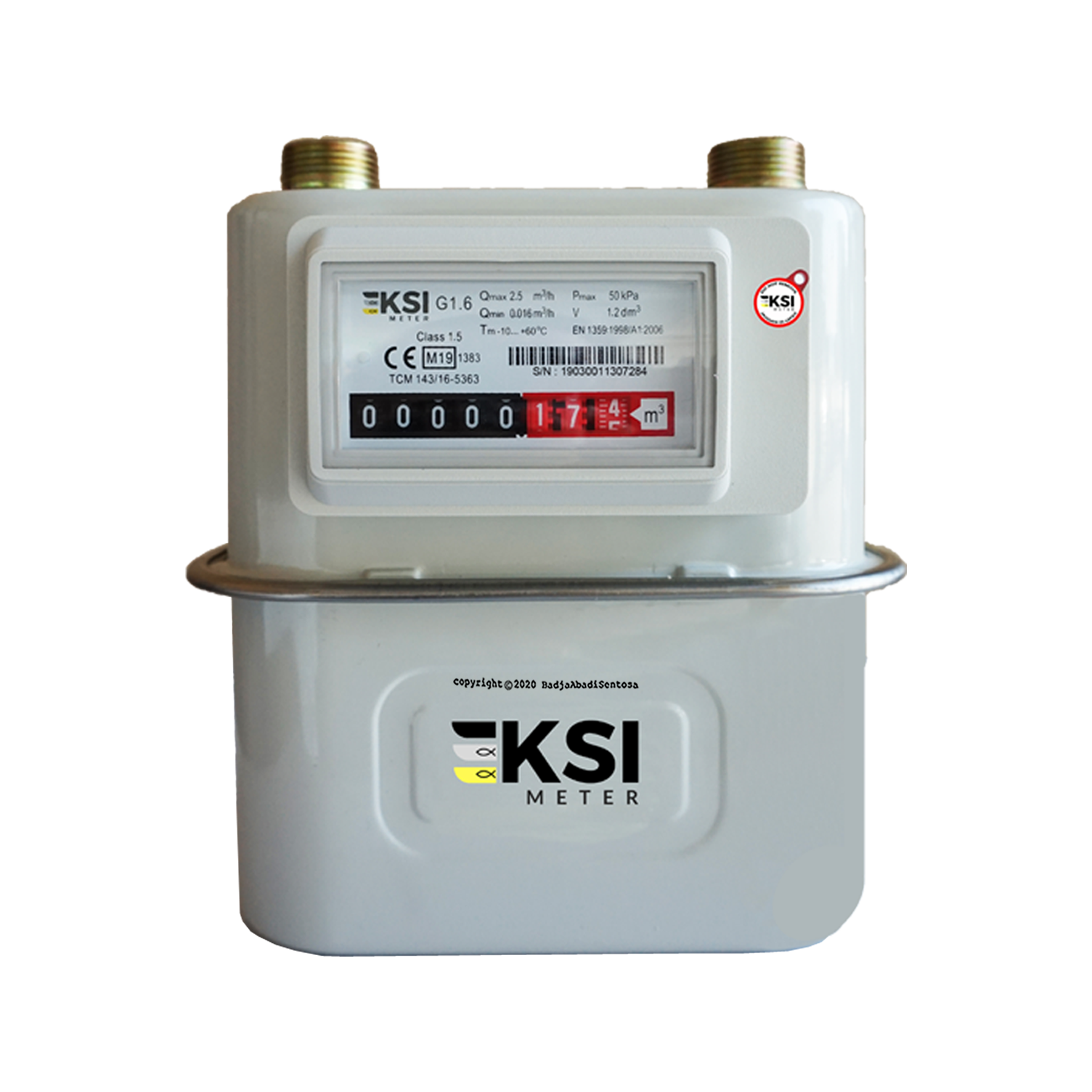 KSI - Residential Diaphragm Gas Meter